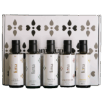 Box Olio Extra Vergine "coratina"+ peranzana + aromatici 5x250ml